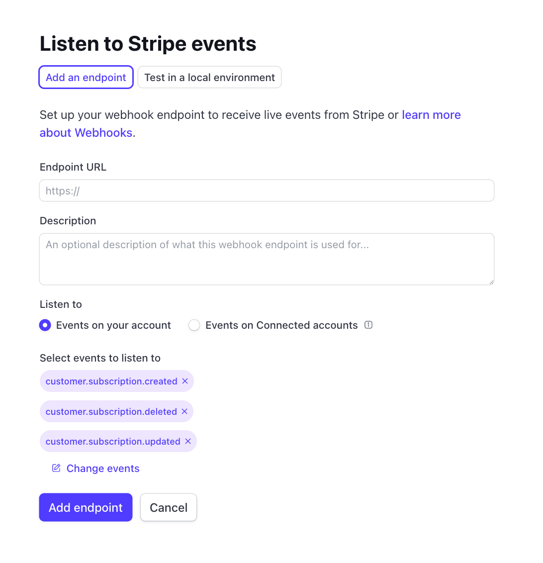 Stripe Webhook