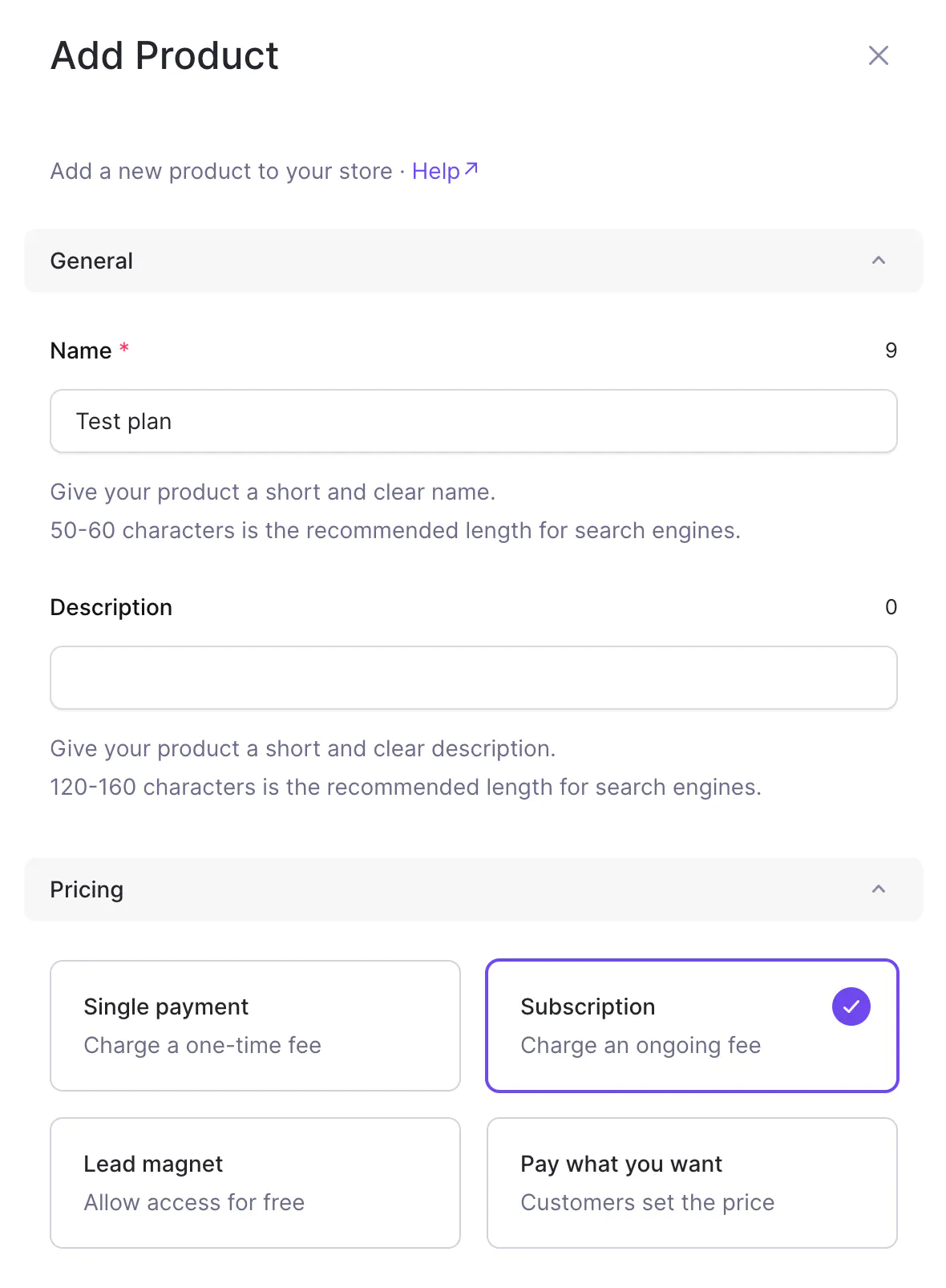 Lemon Squeezy Products