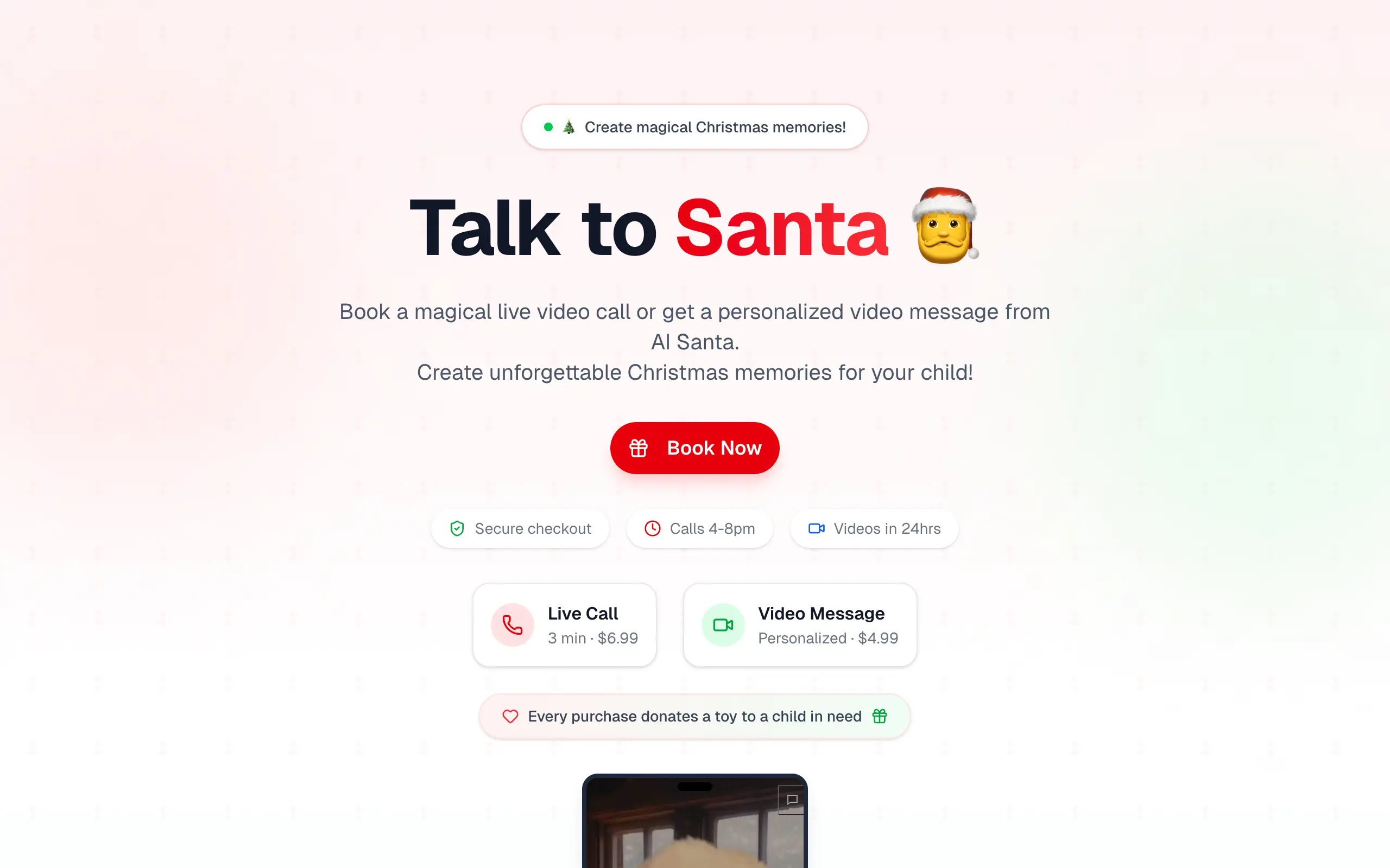 Talk to Santa